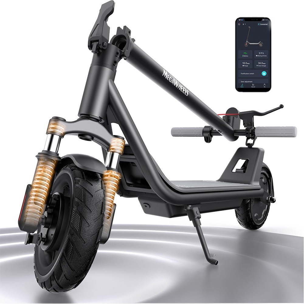 2025 ELECTRIC SCOOTER ADULTS FOLDABLE E SCOOTER COMMUTE W/ APP&SHOCK ABSORPTION