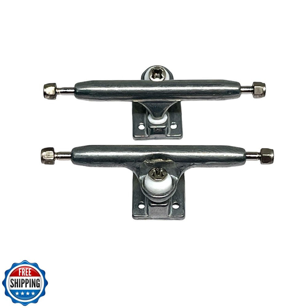 LEEFAI Pro Fingerboard Trucks 29/32/34/36mm G4 -Raw Metal Color-Inverted King