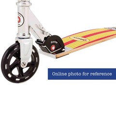Razor Cruiser Scooter – Yellow/Red Wood Deck – Good Condition with Original Box