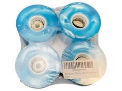 Bont Glow LED Light Up Wheels 62x38mm 83A Pack Of 4 Blue Skateboard Roller Blade