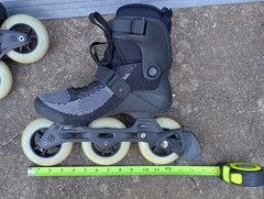 Powerslide Swell Lite 100 Skates Black 3 Wheel Mens 5 / Women’s 7
