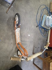 1980’s Orange Crush Kick Scooter Crusher