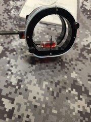 SA SPECIALTY ARCHERY SUPER-D BOW SIGHT FIBER OPTIC GREEN WITH RED LEVEL 3D SHOOT