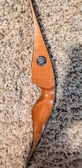 Shakespeare Archery The Sierra Model X 18 Recurve Bow 52in 45lb Vintage USA Made
