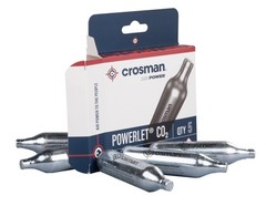 Crosman 5-Count CO2 Cartridges For Air Rifles And 5-count, standard