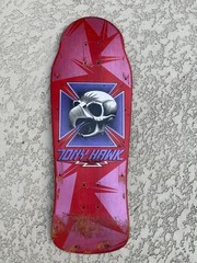 Powell Peralta Tony Hawk Bottlenose 1st Run Solid Cross OG Vintage Skateboard