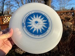 1981 Smithsonian Festival HDX 40 Mold Disc Golf Frisbee Wham-O Whamo (1 of 100)