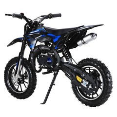 Gas Dirt Bike 49CC 2-Stroke Motorcycle w/Off-Rode Tire Up to 25 Mph,Load 330LBS