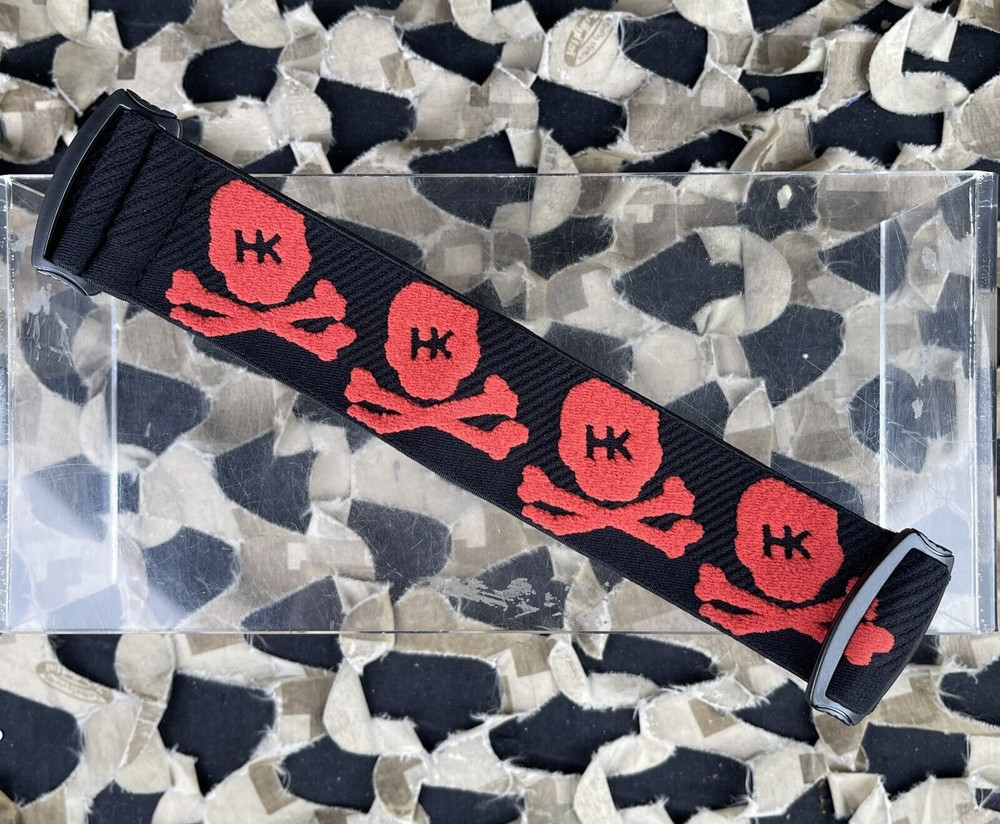 NEW HK Army Universal Goggle Strap – Bones – Red