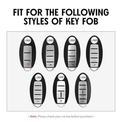 Key Fob Case Carbon Fiber Type-B Uni Button BU Carbon Fiber Black (1 Pc)