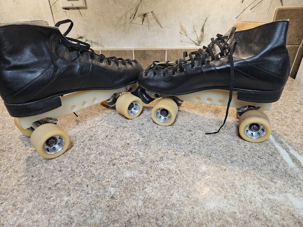 Oberhamer Roller Skates – Black Original Challenger Plate – Mini Fanjets – Used