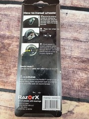 Razor RipStik Caster Board Replacement Wheels Set Green 76mm ABEC-5 Bearings NOS