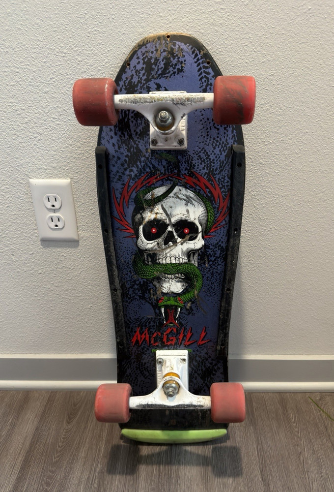 1980s Original Vintage Powell Peralta Bones Brigade Mike McGill – Not A Reissue