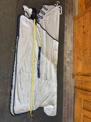 75” Bucas Buzz Off Full Neck Horse Fly Sheet w/Belly Protection – Used