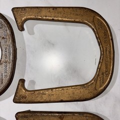 Official Diamond Duluth Professional Super Ringer 2 1/2 lbs Horseshoes Set of 4