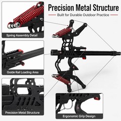 Guide-Rail Archery Crossbow Pro | Professional Mechanical Archery System with In