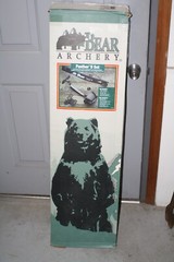BEAR ARCHERY PANTHER II COMPOUND BOW SET QUIVER ARROWS FISHING IN BOX RH 30″ #55