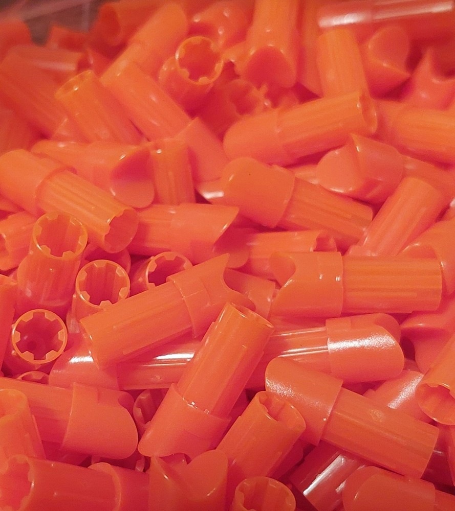 100 Count Bohning Orange Crossbow Half Moon Nocks 7.6mm Carbon Shafts .300 -.303