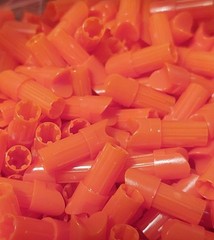 100 Count Bohning Orange Crossbow Half Moon Nocks 7.6mm Carbon Shafts .300 -.303