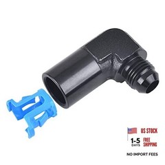 6AN Male to 5/16″ SAE Quick-Disconnect Female 90 Degree 6AN to 5/16 90 degree