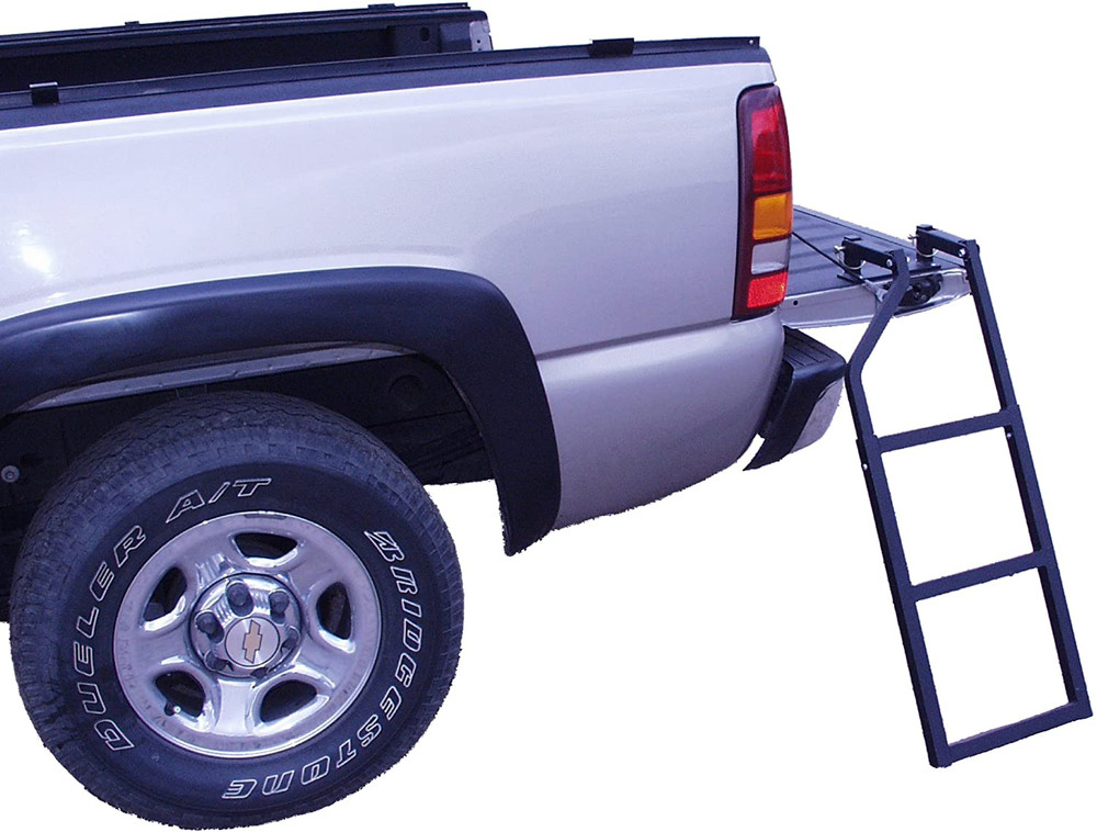 Tailgate Ladder Truck Pickup Step for Ford F150 F250 Chevy Dodge Ram Tundra