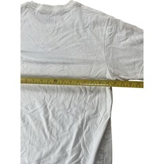 Patagonia Shirt Large White Organic Cotton Blend Short Sleeve Buffalo Graphic