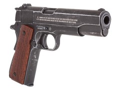 Air Venturi John Wayne 1911 CO2 .177 Cal BB Pistol 320 FPS – Brown Grips