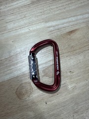New Rock Exotica rockD Up-Lock Carabiner C2 U RED