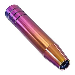 Long Shift Knob Weighted Aluminum Alloy Polished Metal Handle Gear Multicolor