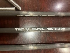 6 PSE ARCHERY Sniper 300 Blazer Vanes Full Length Nocks & Inserts Included