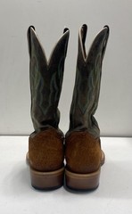 Dan Post Cowboy Certified Brown Leather Square Toe Western Boots Men’s Size 10 D