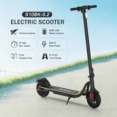 Megawheels Used Adult Electric Scooter Commuter Folding E-Scooter 5.2AH Battery
