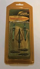 Game Tracker Terminator Lightning 3-blade 100 Grain Broadheads – 1 3/16″ Cut