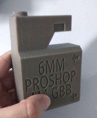 Golden Eagle / 6mmProShop M4 Airsoft GBBR Odin Speedloader Adapter (Tan)