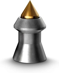 H&N Hornet Pointed Airgun Pellets, Brass Tip – .177 / .22 / .25 Caliber