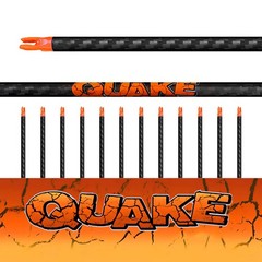 Element series carbon arrows .244 ID 6mm Quake 1 Doz Bare Shaft 350 Spine .001