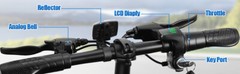 450W Ebike Sports Electric Scooter Adult with Seat Electric Moped E-Scooter US