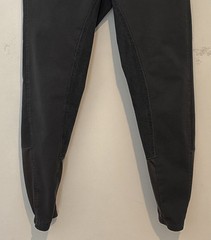Ovation Ladies Riding Breeches Full Seat Size 30 R Equestrian Pants Stretch Gray