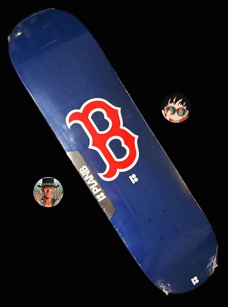 RARE Plan B Boston Red Sox Skateboard Deck Red Blue MLB Team Baseball BRAND NEW