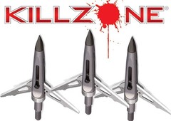 Killzone Mechanical Broadheads 100 Grain 2 Inch Cutting Diameter NAP