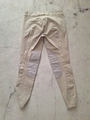 Gatos Riding Breeches 26 L Equestrian Pants Tan Beige