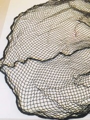 KNOTLESS Heavy Duty 5mm Thick Round Bale Slow Feed Hay Net 6×6 Hole_Size_2.5 …