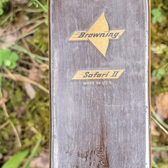 Used Vintage Browning Safari II Wood Recurve Archery Bow 46# @ 60″ AMO