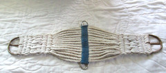 28″ WHITE CONTOURED ROPE ROPER WESTERN CINCH