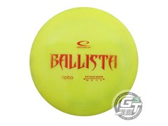 USED Latitude 64 Opto Ballista 175g Yellow Red Foil Distance Driver Golf Disc