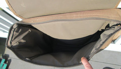 LARGE INSULATED TAN SADDLE WESTERN SADDLE BAGS