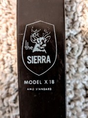 Shakespeare Archery The Sierra Model X 18 Recurve Bow 52in 45lb Vintage USA Made