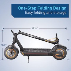 Hiboy MAX Pro Electric Scooter 35KPH 73KM Long Range Adult Commuter 500W Motor