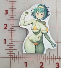 10 Random Cute Sexy Anime Style Ecchi 3 Inch Stickers FF7 MHA MIKU M001