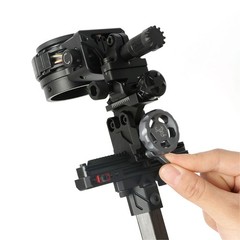 Archery Bow Sight 5 Pin .019 Carbon Rod 4X 6X 8X Scope Lens Compound Bow Hunting